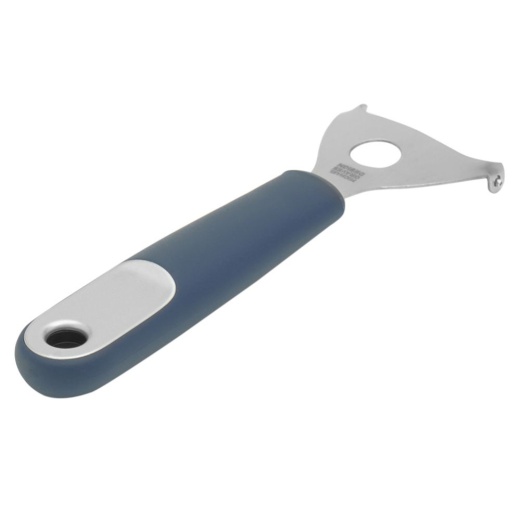 24 Pieces Michael Graves Design Stainless Steel Horizontal Vegetable Peeler - Indigo
