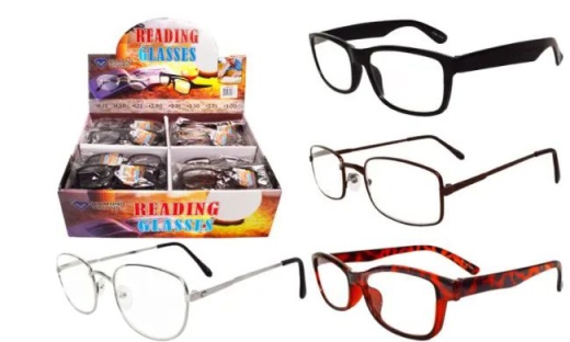 48 Pieces Promo Reading Glasses Assorted Style