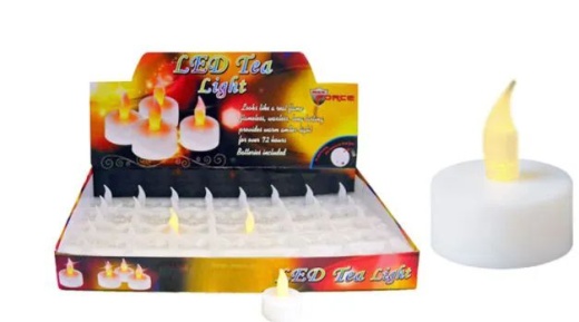 24 Pieces Led Tea Light - Flash Lights