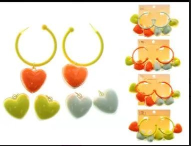 36 Pairs Pierced Earring - Earrings