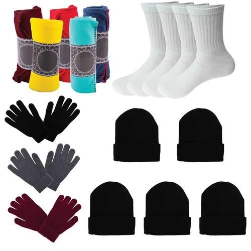 Winter Care Package Supplies - Bulk Case of 12 Pairs
