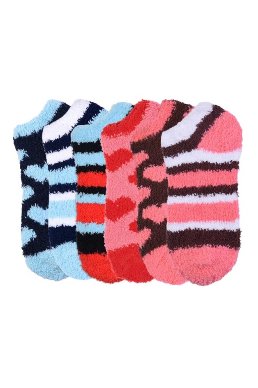 120 Pairs Women's Plush Soft Socks Size 9-11 - Womens Fuzzy Socks