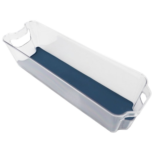 12 Pieces Michael Graves Design Fridge Bin with Indigo Rubber Lining