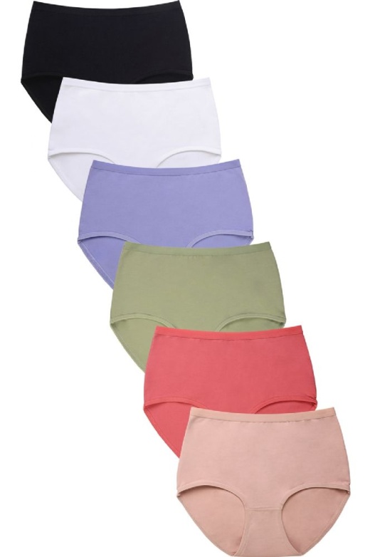 432 Pieces Mamia Ladies Cotton Brief Panty - Womens Panties & Underwear