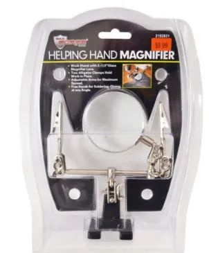 12 Pieces Helping Hand Magnifier - Magnifying Glasses