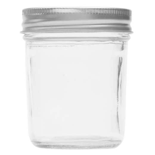 12 Pieces Home Basics 6 Oz. Mason Jar - Food Storage Containers