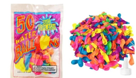 96 Pieces Water Balloons - 50 Count with Balloon Holder