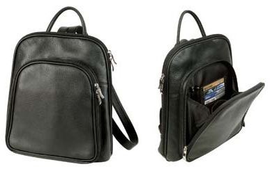 10 Pieces 11" Leather Backpacks - Backpacks 15" or Less