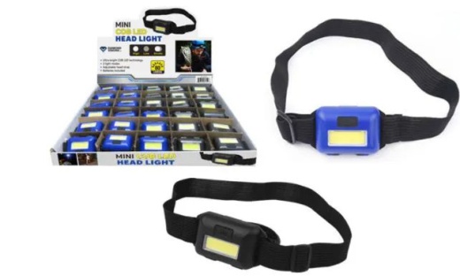 30 Pieces Mini COB LED Head Lamp