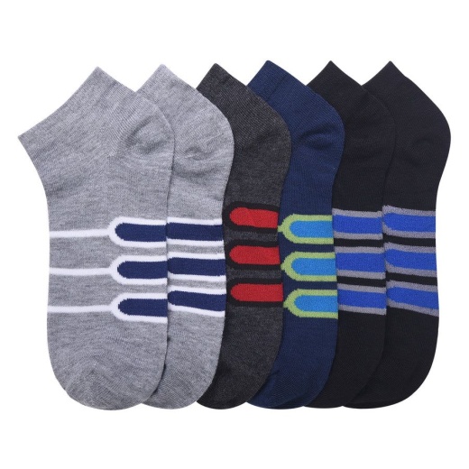 432 Pairs Power Club Spandex Socks Trigger 4-6 - Mens Ankle Sock