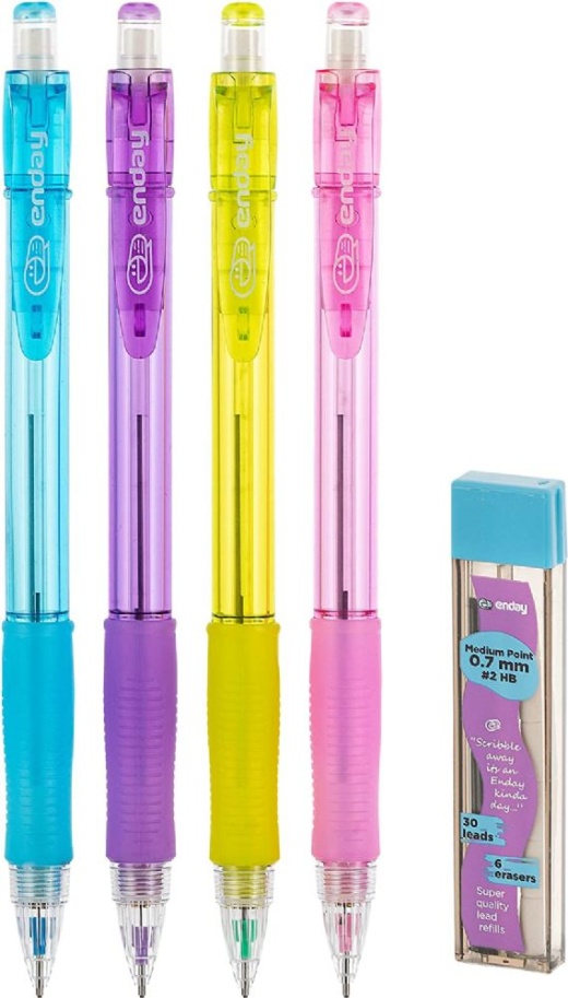 24 Pieces Dazzle Multi-Point Pencil (8/Pack) - Pens & Pencils