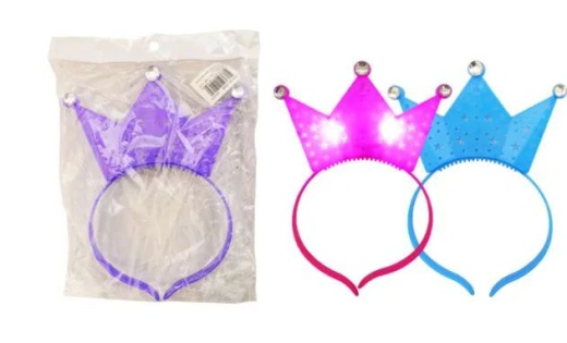 72 Pieces LED Headband - Party Hats & Tiara