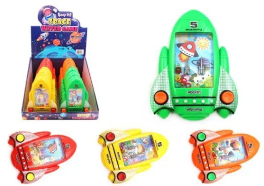 72 Pieces Water Game Space Ship - Novelty Toys