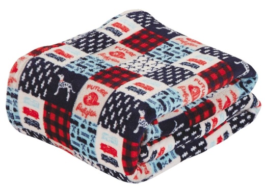 24 Pieces Children's Assorted Printed Fleece Blanket Size 50 X 60 - Fleece & Sherpa Blankets