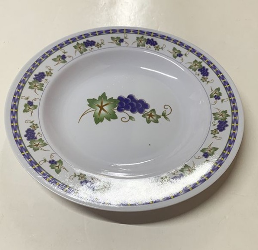 120 Pieces 11 Inch Deep Dish Plate - Plastic Bowls And Plates for Catering and Everyday Use