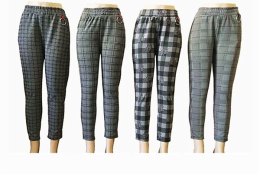 48 Pieces Womens Assorted Pants With Clip - Womens Pants