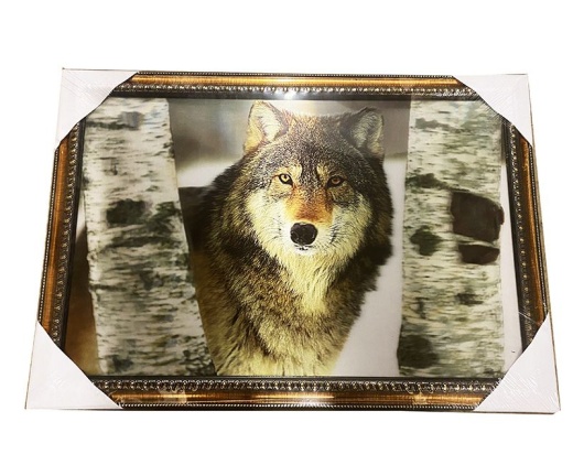 12 Pieces Wolf In The Forest Canvas Picture Wall Art - Wall Decor