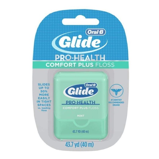 24 Pieces Prohealth Comfort Plus Mint Floss 43.7 Yards - Oral Hygiene for Donation