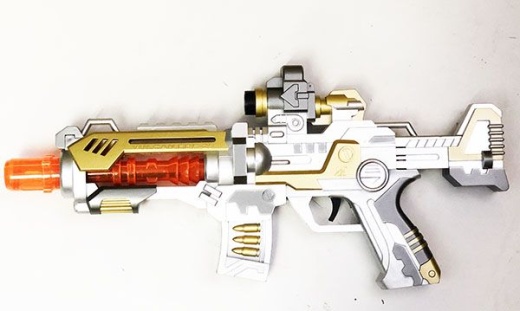 48 Pieces Toy Machine Gun With Lights And Sounds - Toy Weapons For Kids