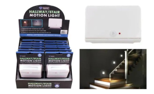 12 Pieces Motion Activated Hallway Stair Led Light - Lamps And Lanterns