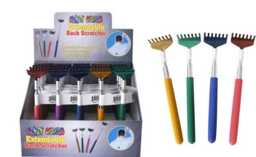 50 Pieces Crazy Color Extendable Back Scratcher - Back Scratchers And Massagers