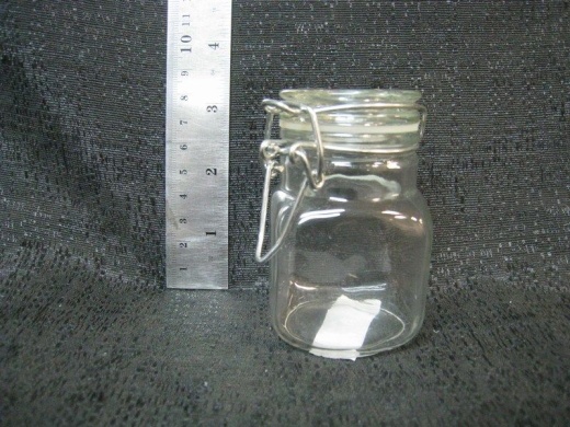 72 Pieces Glass Favor Jar with Metal Clasp - Storage & Organization