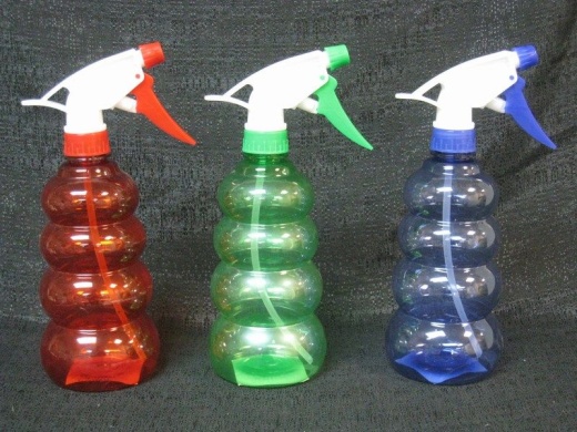 24 Pieces Spray Bottle 4 Ring Assorted Colors - Spray Bottles