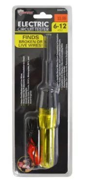24 Pieces Circuit Tester 6-12 Volt - Electrical