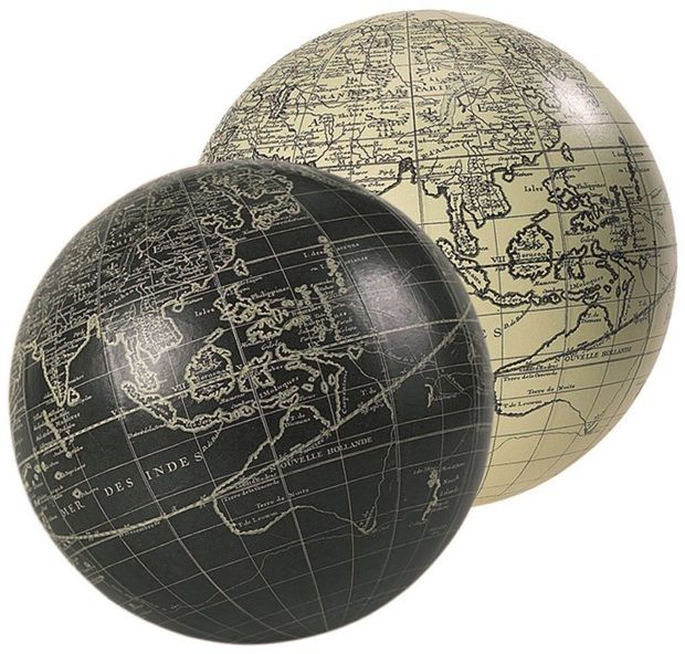 Vaugondy Sphere, Black, 14Cm