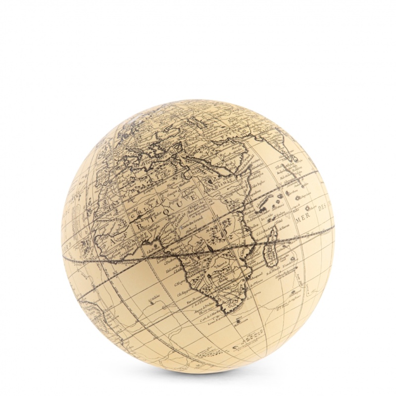 Vaugondy Sphere, Ivory, 14Cm