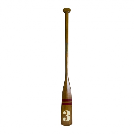 Royal Barge Oar #3 - Distressed French Finish Decorative Oar