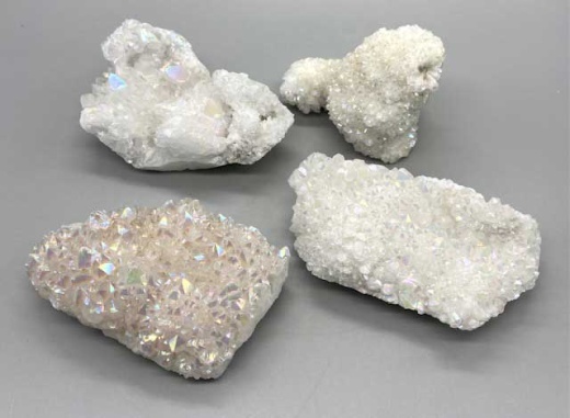 4.5# Crystal Druse Angel Aura Quartz Cluster