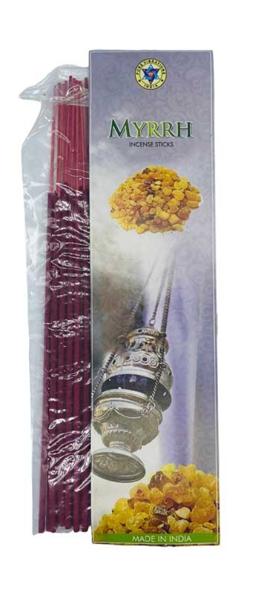 20 Myrrh Incense Sticks - Pure Vibrations