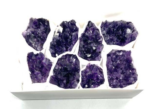 2 1/2# Flat Of Amethyst Druse