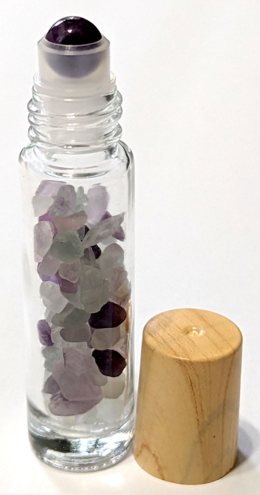 Fluorite In Roller Bottle 10Ml - Boost Your Mood and Relaxation