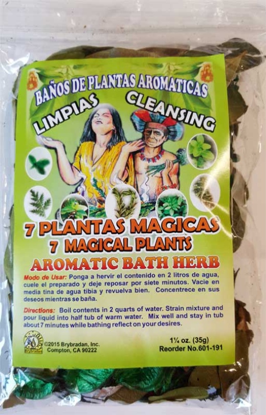 1 1/4Oz 7 Magical Plants Aromatic Bath Herb