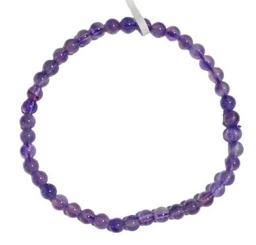 4Mm Amethyst Bracelet - Bring Calmness and Clarity to Your Life