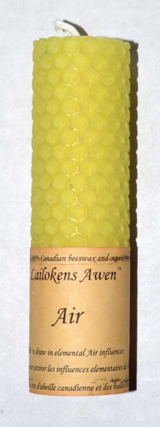 4 1/4" Air Lailokens Awen Candle