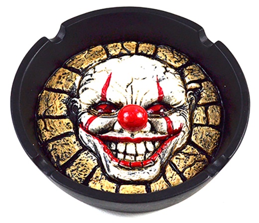 4" Clown Ashtray