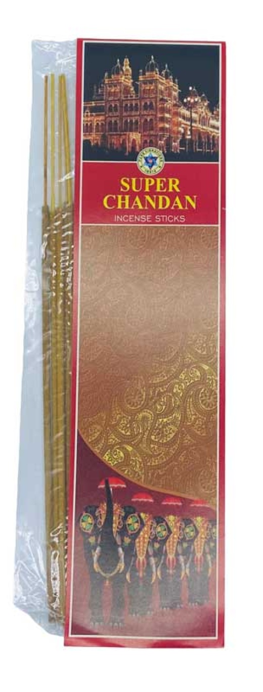 20 Super Chandan Incense Sticks - Pure Vibrations