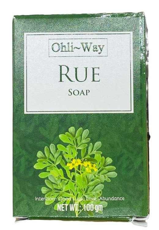 100Gm Rue Soap Ohli-Way - Attract Good Luck, Love, and Abundance