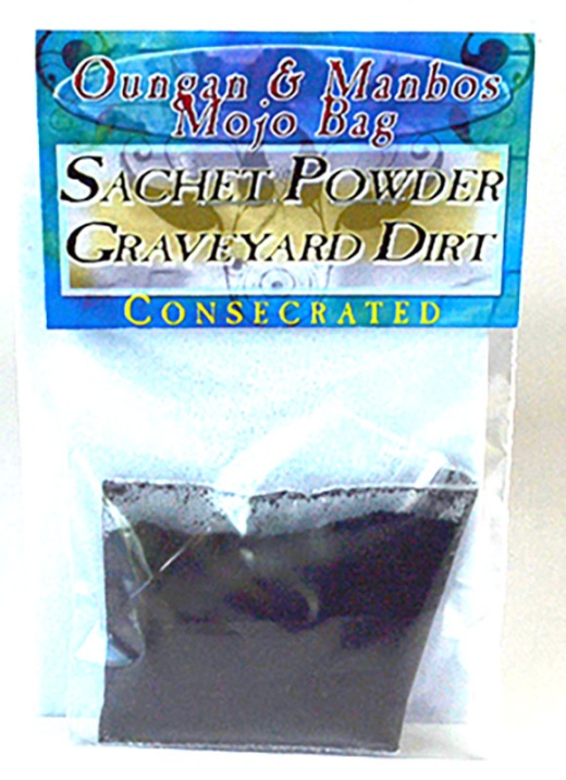 5Oz Graveyard Dirt Sachet Powder Consecrated - The Ultimate Magical Product for Spells and Rituals