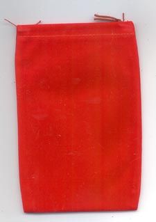 Red Velveteen Bag for Mojo Bags & Spell Sachets