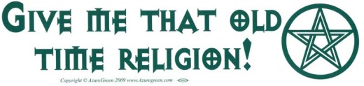 Give Me That Old-Time Religion (W/Pentacle)