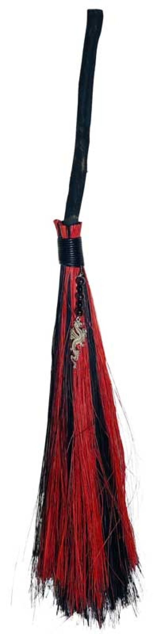 21+ Dragon Black & Red Broom