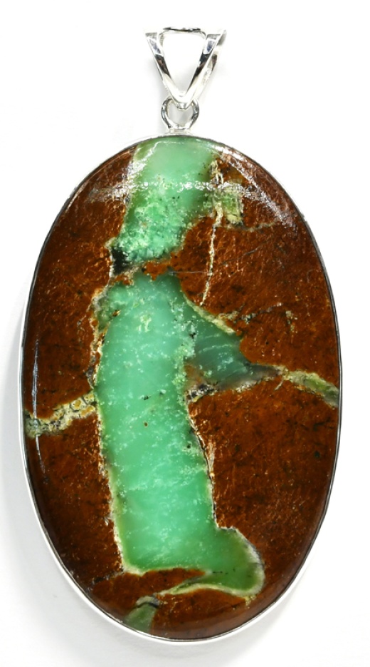 Chrysoprase Pendant - A Stunning Addition to Any Jewelry Collection