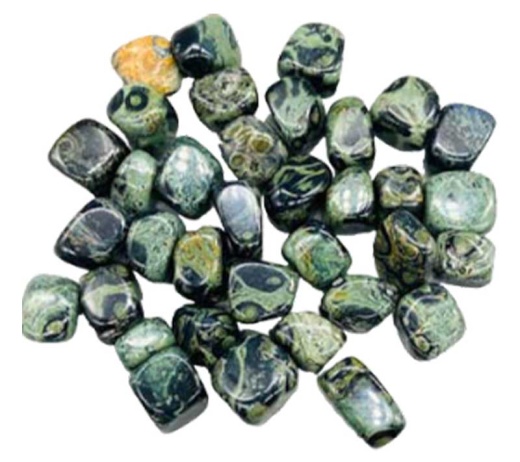 1 Lb Jasper, Kambaba Tumbled Stones for Peace and Tranquility