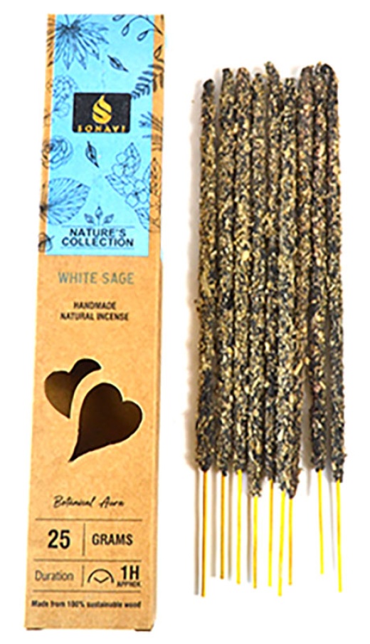 25Gm White Sage Incense Stick Sonavi