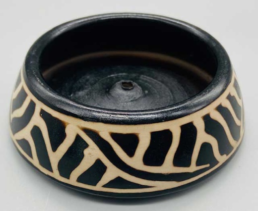 4 1/2" Peruvian Burner for Stick & Cone Incense