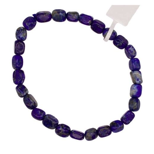 Lapis Nugget Bracelet for Spiritual Transformation and Self-Awareness